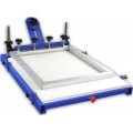 Siebdruckmaschine 1x1 mit gro&szlig;en Druckplatten